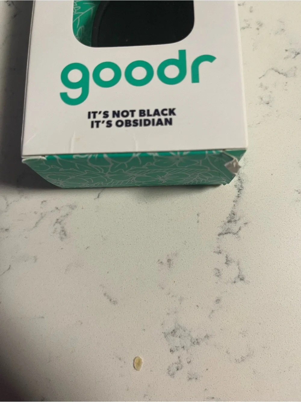 goodr Obsidian Black unisex Polarized Sunglasses